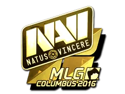 Sticker | Natus Vincere (Gold) | MLG Columbus 2016