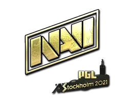 Sticker | Natus Vincere (Gold) | Stockholm 2021