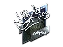 Sticker | NBK- (Foil) | Boston 2018