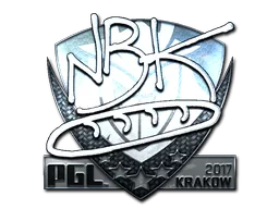 Sticker | NBK- (Foil) | Krakow 2017