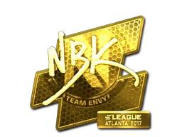 Sticker | NBK- (Gold) | Atlanta 2017
