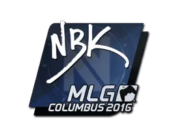 Sticker | NBK- | MLG Columbus 2016