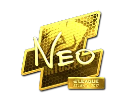 Sticker | NEO (Gold) | Atlanta 2017