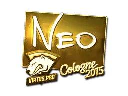 Sticker | NEO (Gold) | Cologne 2015