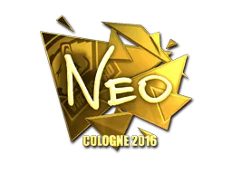 Sticker | NEO (Gold) | Cologne 2016