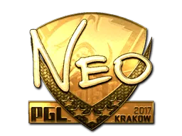 Sticker | NEO (Gold) | Krakow 2017