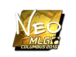 Sticker | NEO (Gold) | MLG Columbus 2016