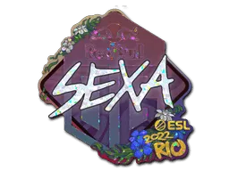 Sticker | nexa (Glitter) | Rio 2022