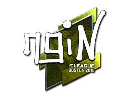 Sticker | ngiN (Foil) | Boston 2018