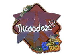 Sticker | nicoodoz (Glitter) | Rio 2022