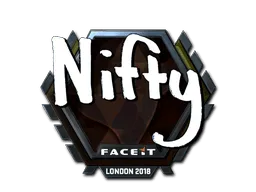 Sticker | Nifty (Foil) | London 2018