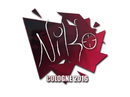 Sticker | NiKo | Cologne 2016