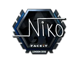 Sticker | niko (Foil) | London 2018