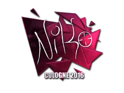 Sticker | NiKo (Foil) | Cologne 2016