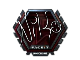 Sticker | NiKo (Foil) | London 2018