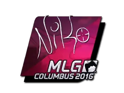 Sticker | NiKo (Foil) | MLG Columbus 2016