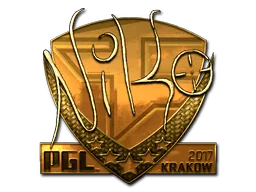 Sticker | NiKo (Gold) | Krakow 2017