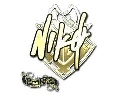 Sticker | NiKo (Gold) | Paris 2023