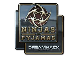 Sticker | Ninjas in Pyjamas (Foil) | DreamHack 2014