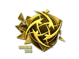 Sticker | Ninjas in Pyjamas (Gold) | Cologne 2016