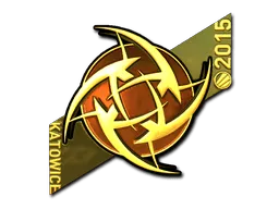 Sticker | Ninjas in Pyjamas (Gold) | Katowice 2015