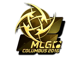 Sticker | Ninjas in Pyjamas (Gold) | MLG Columbus 2016