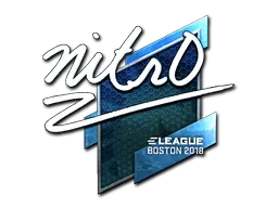 Sticker | nitr0 (Foil) | Boston 2018