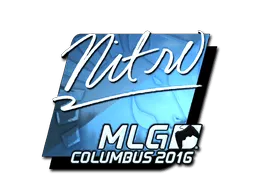 Sticker | nitr0 (Foil) | MLG Columbus 2016