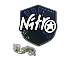 Sticker | nitr0 (Glitter) | Paris 2023