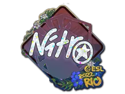 Sticker | nitr0 (Glitter) | Rio 2022