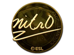 Sticker | nitr0 (Gold) | Katowice 2019