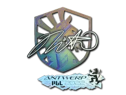 Sticker | nitr0 (Holo) | Antwerp 2022