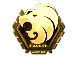 Sticker | North (Gold) | London 2018