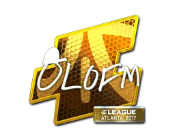 Sticker | olofmeister (Foil) | Atlanta 2017