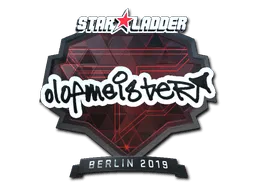 Sticker | olofmeister (Foil) | Berlin 2019