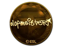 Sticker | olofmeister (Gold) | Katowice 2019