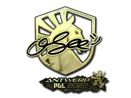 Sticker | oSee (Gold) | Antwerp 2022