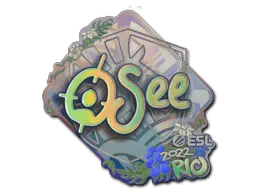 Sticker | oSee (Holo) | Rio 2022