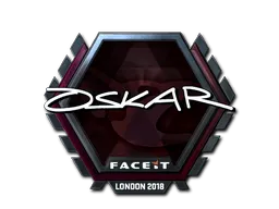 Sticker | oskar (Foil) | London 2018