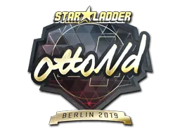 Sticker | ottoNd (Gold) | Berlin 2019