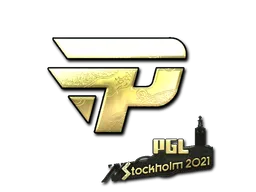 Sticker | paiN Gaming (Gold) | Stockholm 2021