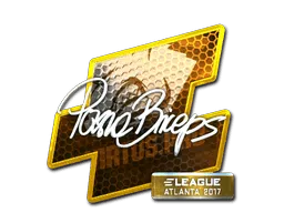 Sticker | pashaBiceps (Foil) | Atlanta 2017