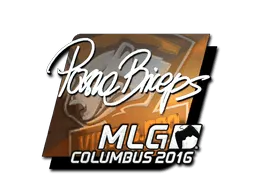 Sticker | pashaBiceps (Foil) | MLG Columbus 2016