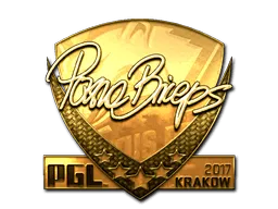 Sticker | pashaBiceps (Gold) | Krakow 2017