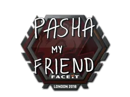 Sticker | pashaBiceps | London 2018