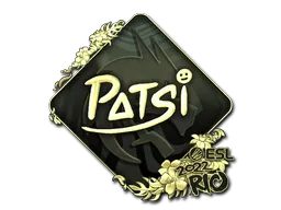 Sticker | Patsi (Gold) | Rio 2022