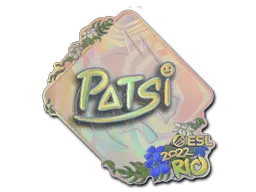 Sticker | Patsi (Holo) | Rio 2022