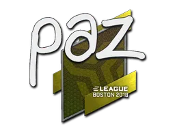 Sticker | paz | Boston 2018