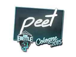 Sticker | peet | Cologne 2015