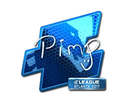 Sticker | Pimp (Foil) | Atlanta 2017